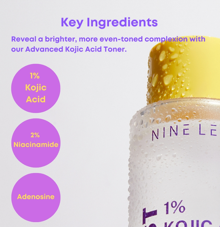 [NINELESS] B-Boost 1% Kojic Acid Toner 200ml