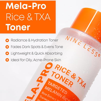 [NINELESS] MELA-PRO Rice & TXA Toner 200ml
