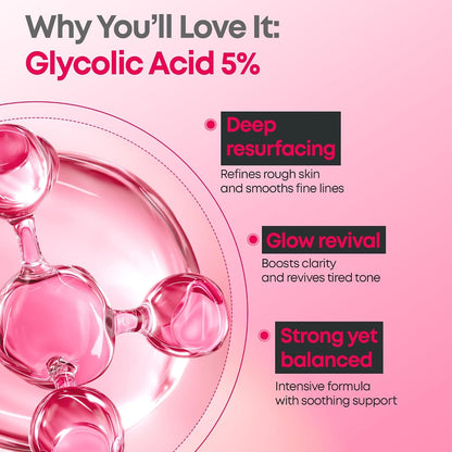 [NINELESS] Molecule-Clear 5% Glycolic Acid Serum 30ml