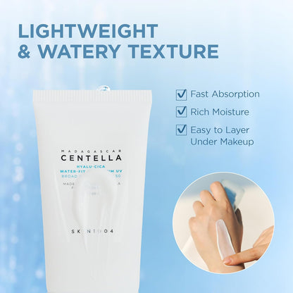 [SKIN1004] Madagascar Centella Hyalu-Cica Water-Fit Sun serum 50ml
