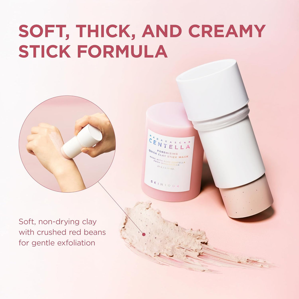 [SKIN1004] Madagascar Centella Poremizing Quick Clay Stick Mask 27g