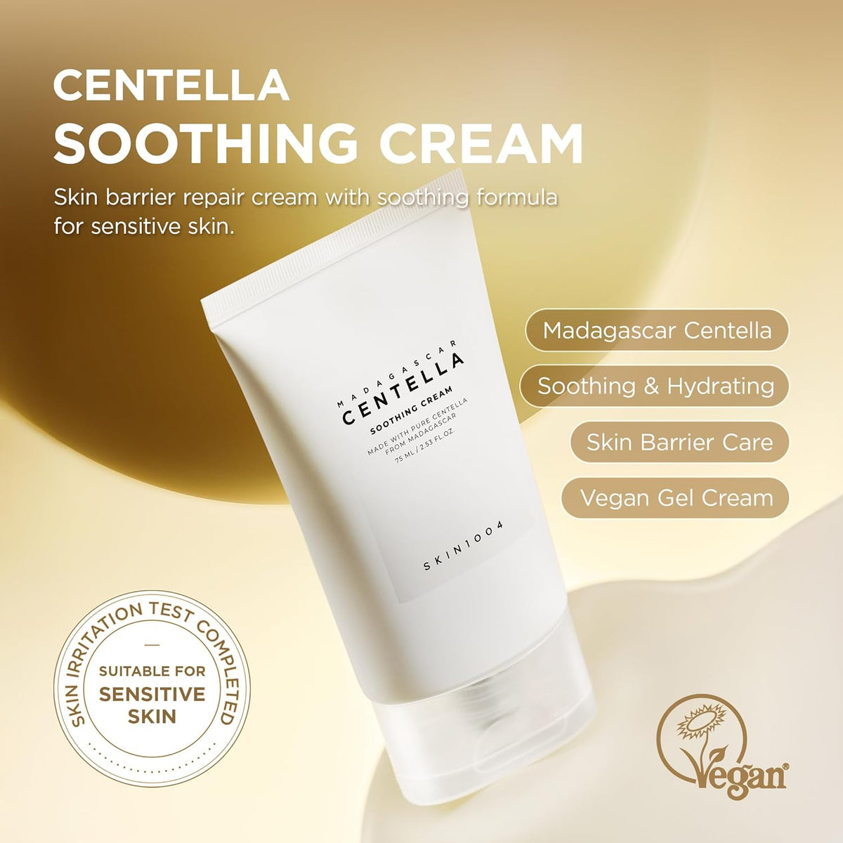[SKIN1004] Madagascar Centella Soothing Cream 75ml