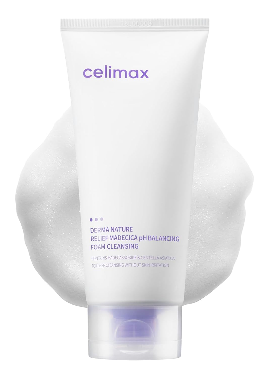 [CELIMAX] DERMA NATURE RELIEF MADECICA PH BALANCING FOAM CLEANSING 150ML