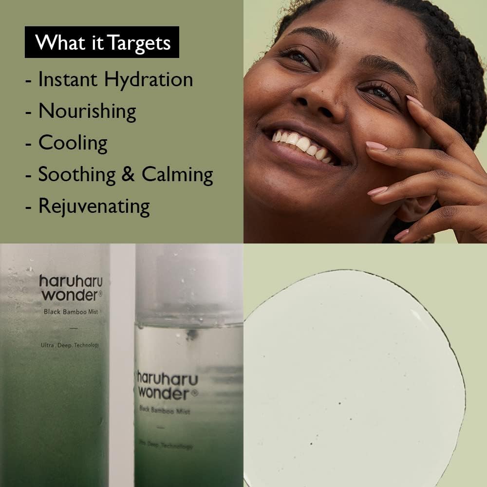 [haruharu wonder] Black Bamboo Mist 80ml