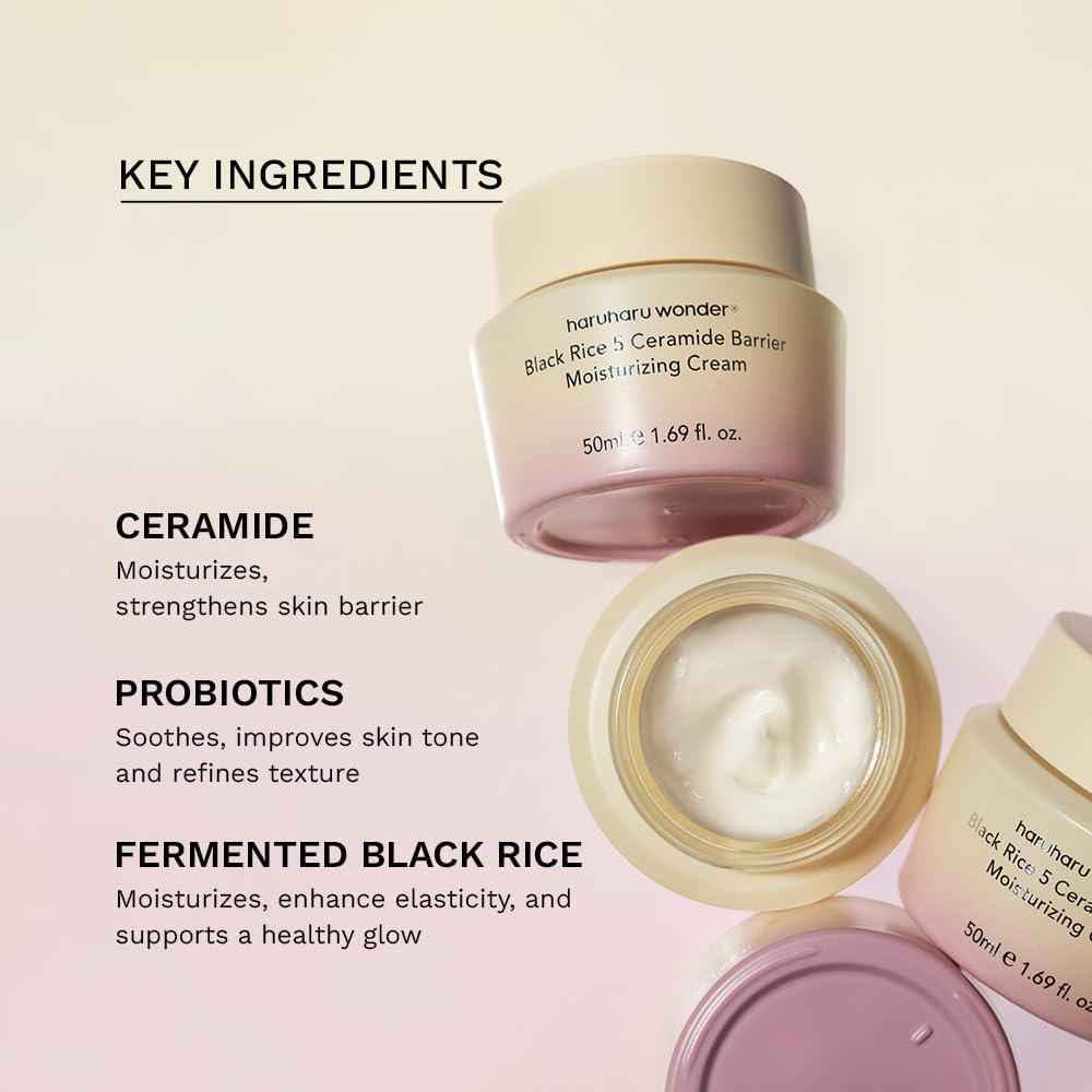 [haruharu wonder] Black Rice 5 Ceramide Barrier Moisturizing Cream 50ml