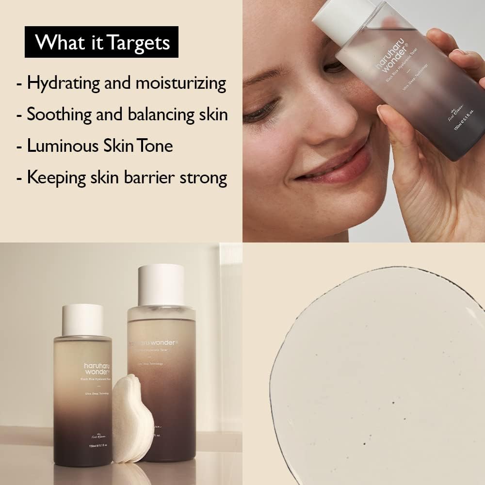 [haruharu wonder] Black Rice Hyaluronic Toner 150ml