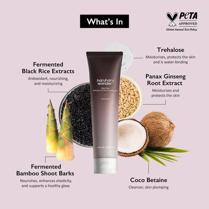 [haruharu wonder] Black Rice Moisture 5.5 Soft Cleansing Gel 100ml