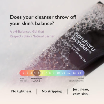 [haruharu wonder] Black Rice Moisture 5.5 Soft Cleansing Gel 100ml