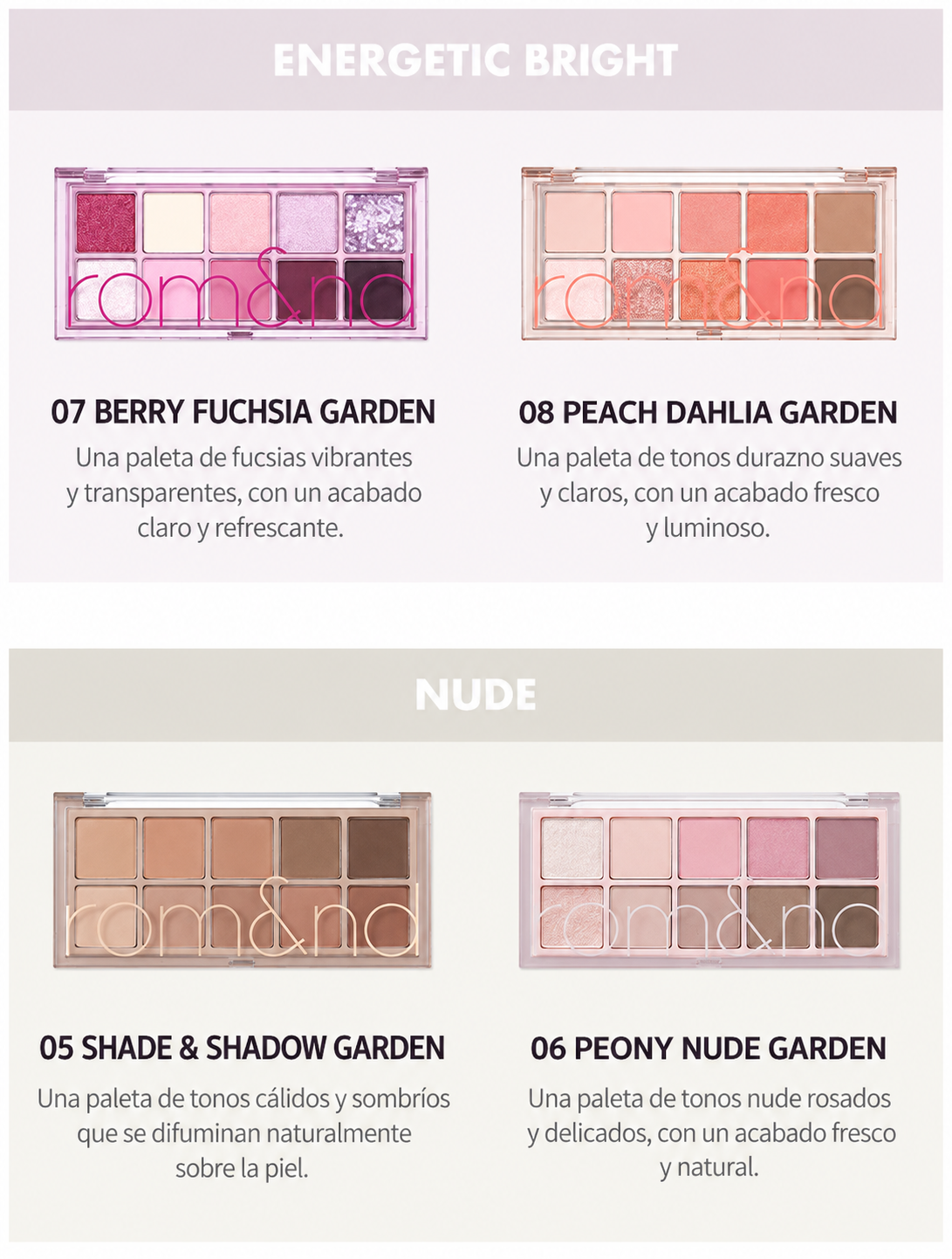 [rom&nd] rom&nd BETTER THAN PALETTE